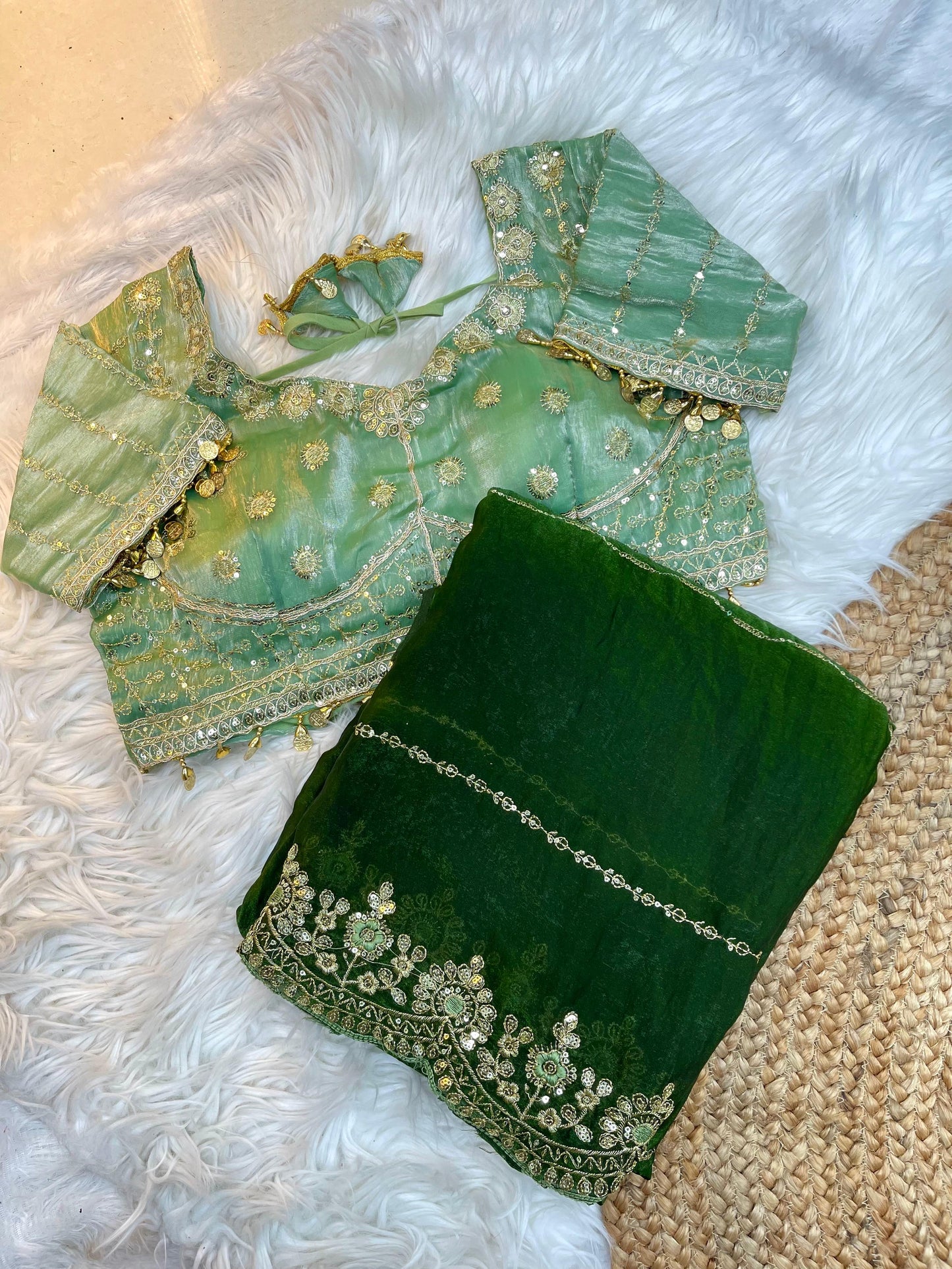 space silk embroidered saree