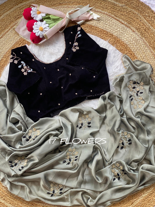 Elegant Rangoli Silk Party Wear Saree