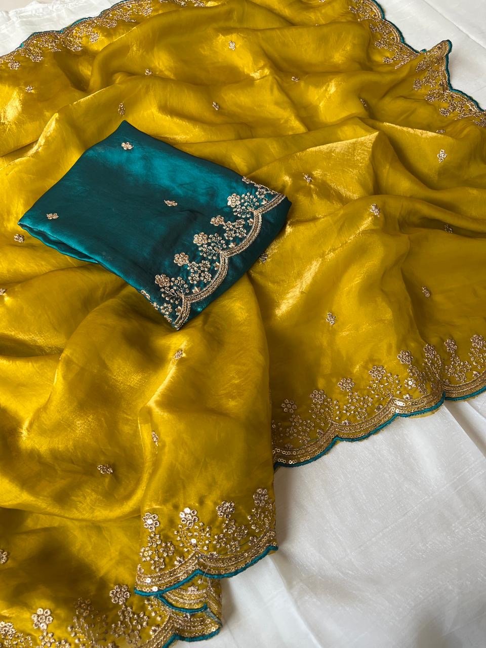 Premium Space Silk Saree
