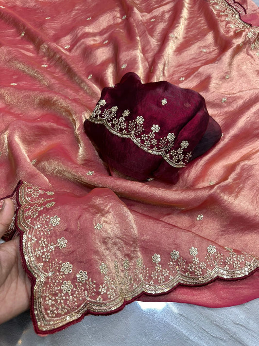 Premium Space Silk Saree